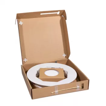 LogiLink FB2SC40 cavo patch in fibra ottica monomodale OS2 bianco 40m