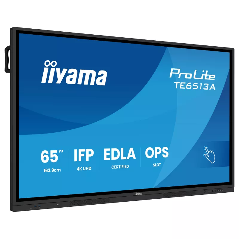 IIYAMA ProLite TE6513A-B3AG display interattivo touch LED IPS 4K UHD 65
