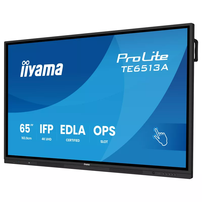 IIYAMA ProLite TE6513A-B3AG display interattivo touch LED IPS 4K UHD 65
