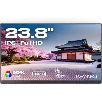 JAPANNEXT 60,5 cm (23,8 inch) JN-MD-IPS238F-C6 monitor IPS Full HD con HDMI e USB-C, nero