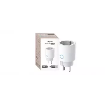 Aqara Power Plug H2 (EU) 16A presa smart con monitoraggio energia, Thread/Zigbee, protezione sovraccarico, bianco