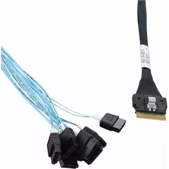 Microchip Adaptec Cavo SAS interno - 1x8 Slim SAS (SFF-8654) a 8x SATA - 0,8 m