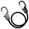 Master Lock 3205EURDAT Corda elastica con gancio a clip - 80 cm x 9 mm - nero - 1 pezzo