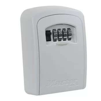 Master Lock Medium Select Access Key Safe - a parete - metallo - grigio - lucchetto a combinazione numerica - 83 x 34 x 118 mm - 64 x 28 x 91 mm - confezione da 4