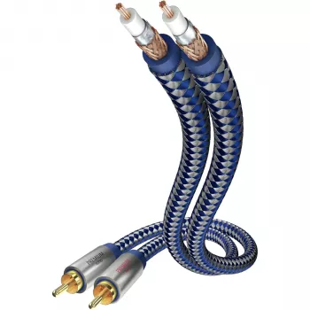 in-akustik Premium cavo audio RCA a RCA, 5,0 m