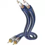 in-akustik Premium cavo audio RCA a RCA, 5,0 m