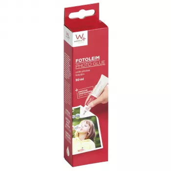 WALTHER FK050T colla per foto tubo 50ml - senza acidi, adesivo a dispersione senza solventi per foto, carta, cartone, stampe artistiche