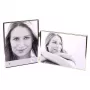 WALTHER Chloe Silver cornice doppia 2x10x15 cm 1x verticale 1x orizzontale WD115S