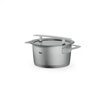 Fissler Phi Collection pentola con coperchio in vetro 20 cm, 3,2 litri