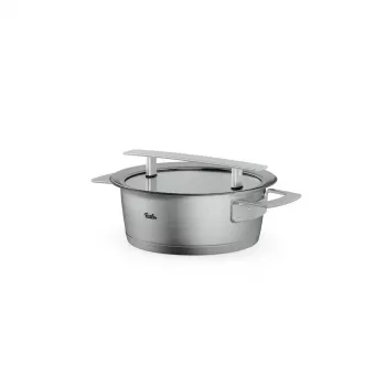 Fissler Phi Collection pentola per arrosti con coperchio in vetro 20 cm, 2,3 L