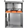 Inter-Tech IPC Storage 4U-4408-L case server rackmount 4U, 8x 3,5 inch hot-swap, senza alimentatore, nero