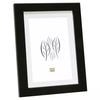 Deknudt S66KF2 P1 15x20 cornice in legno nero con passepartout