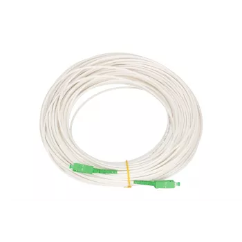 Extralink cavo patch SC/APC-SC/APC, LSOH, monomodale, simplex, G.657A2, 3 mm, 15 m, bianco