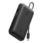 Belkin BoostCharge 10K PD45W Display Power Bank con cavo USB-C, 10000mAh, nero