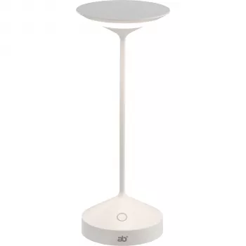 AB+ by Abert Tempo lampada da tavolo portatile bianca