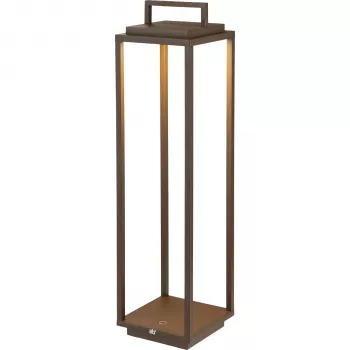 AB+ by Abert Resort Maxi lampada da tavolo portatile corten