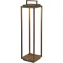 AB+ by Abert Resort Maxi lampada da tavolo portatile corten