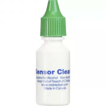 Visible Dust Sensor Clean liquido detergente 15 ml flacone bianco