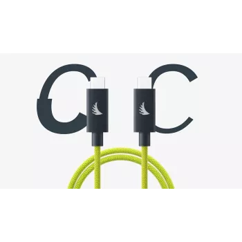 Angelbird Cavo USB-C 4.0 Solid Flex Lime 6.6 ft (2 m) UC4SFL200