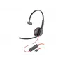 Poly Blackwire C3210 USB-C Cuffia monoauricolare (209748-22)