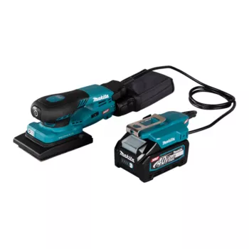 Makita BO005CGZ levigatrice orbitale a batteria senza batteria e caricabatterie 40 V 80 x 130 mm