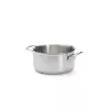 De Buyer Affinity casseruola con manico acciaio inox con coperchio 24 cm