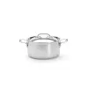 De Buyer Affinity casseruola con manico acciaio inox con coperchio 24 cm