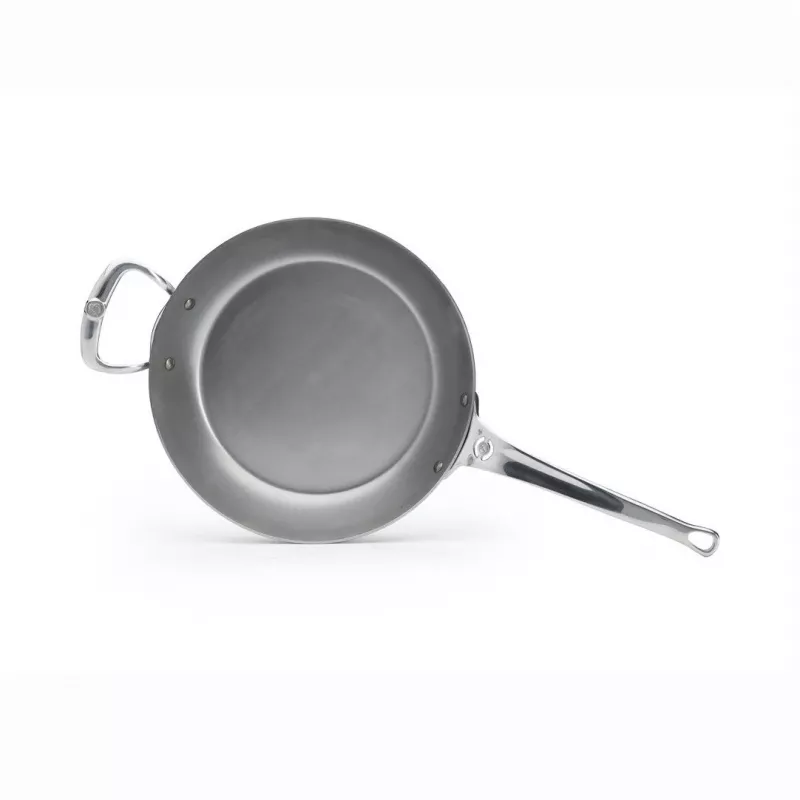 De Buyer Mineral B Element Pro padella 32 cm, acciaio al carbonio