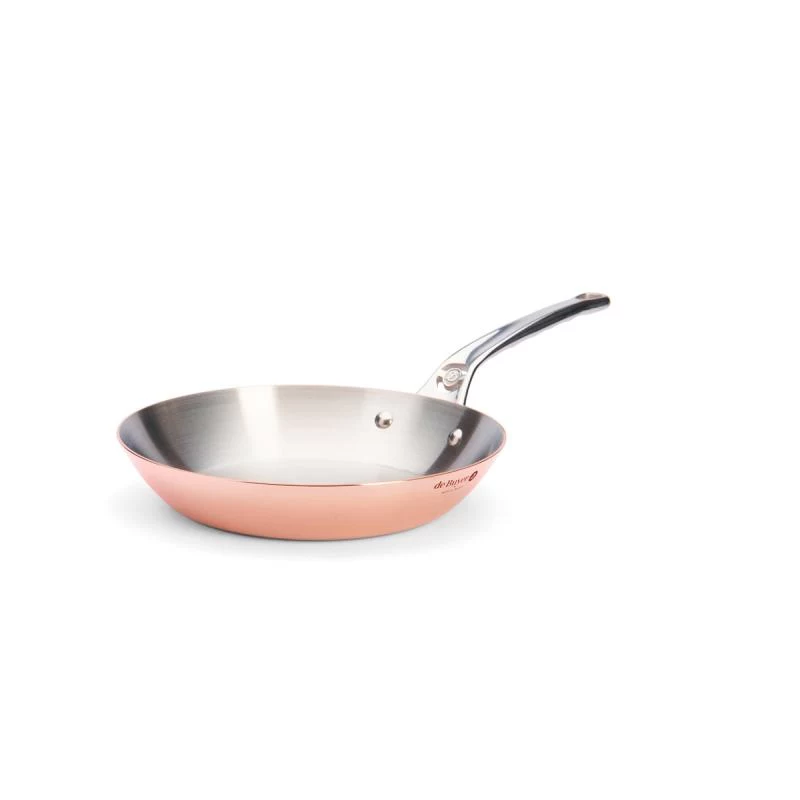 De Buyer Prima Matera padella multiuso 24 cm rame/acciaio inox induzione