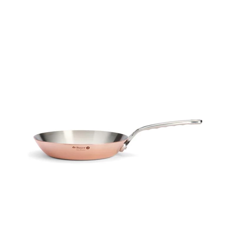 De Buyer Prima Matera padella multiuso 24 cm rame/acciaio inox induzione