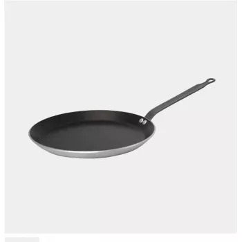 De Buyer Choc Resto padella induzione 26 cm - nero - rotonda - fondo 4 mm - alluminio - antiaderente