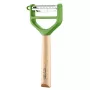 OPINEL T-Duo pelapatate a Y acciaio inox verde legno di faggio