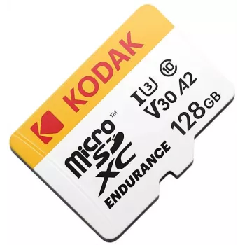 Kodak mSD UHS-I U3 A2 Endurance 128GB scheda di memoria microSDXC
