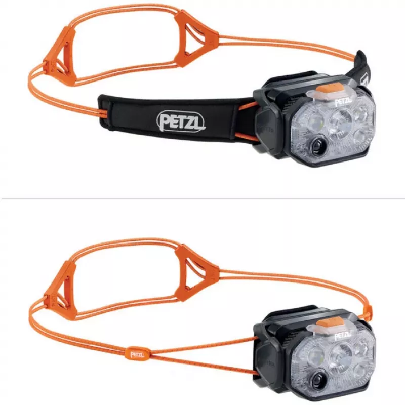 Petzl SWIFT RL torcia frontale nero/arancione