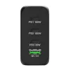 PORT Designs WALL caricabatterie GaN USB-C & USB-A 130W C PD