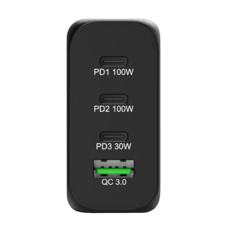 PORT Designs WALL caricabatterie GaN USB-C & USB-A 130W C PD