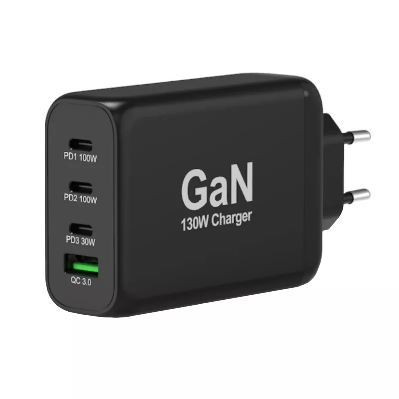 PORT Designs WALL caricabatterie GaN USB-C & USB-A 130W C PD