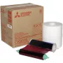 Mitsubishi CK 9015 kit supporto di stampa 10 x 15 - 600 stampe, sublimazione termica, carta fotografica lucida