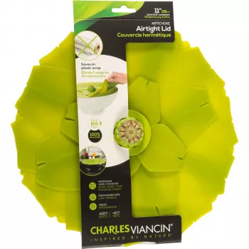 Charles Viancin Artichoke coperchio in silicone 28 cm verde