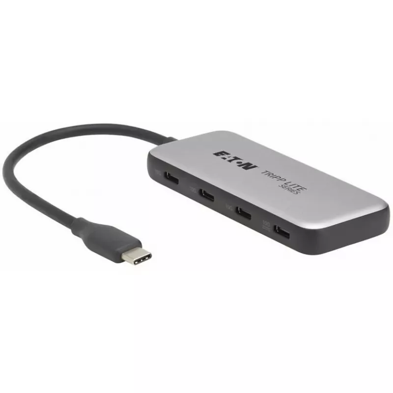 Eaton Tripp Lite Series hub USB-C a 4 porte, USB 3.2 Gen 2 (10 Gbps) - nero