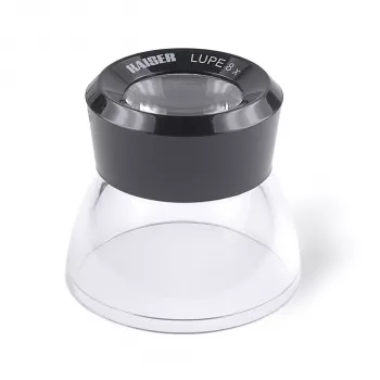 KAISER lente d'ingrandimento da tavolo 8x con lente in vetro acromatica