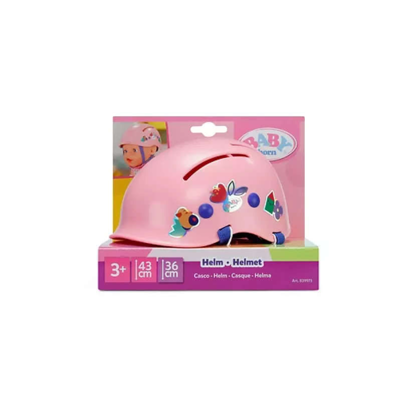 ZAPF CREATION BABY born casco 43 cm rosa