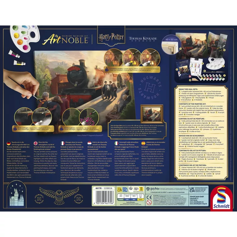 Schmidt My ArtNOBLE Thomas Kinkade - Harry Potter Hogwarts Express puzzle 1000 pezzi