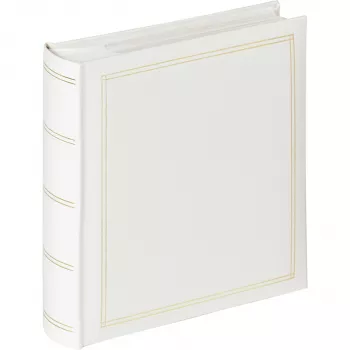 Walther Monza bianco 10x15 200 foto album memo a tasche ME-138-W