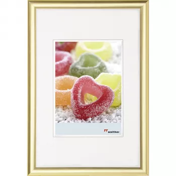 Walther Design Trendstyle 18x24 oro cornice portafoto in plastica KP824G