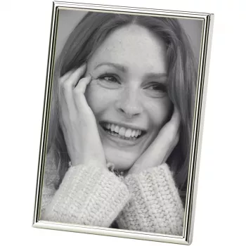 Walther Design Chloe cornice portafoto 13x18 cm argento metallo verticale/orizzontale