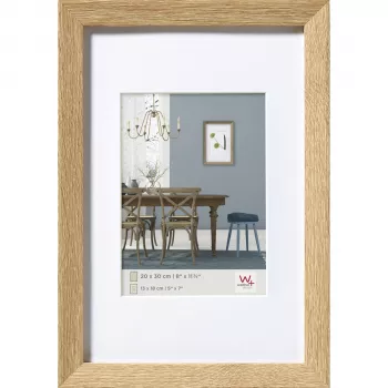 Walther Fiorito Light Oak 20x30 cornice portafoto in legno con passepartout EF030E