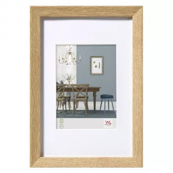 Walther Fiorito Light Oak 30x40 cornice portafoto in legno con passepartout EF040E