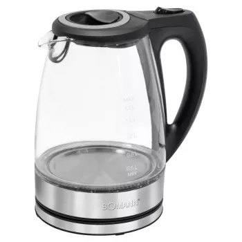 Bomann WKS 6032 G CB bollitore 1,7 L trasparente 2200 W