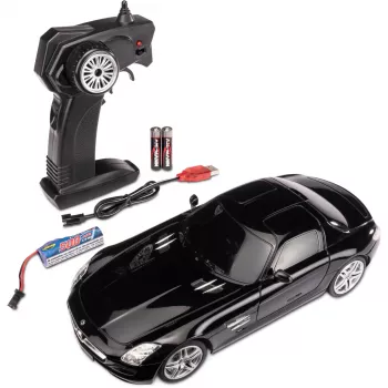Carson RC 1:24 Mercedes-Benz SLS AMG 2.4G 100% RTR nera